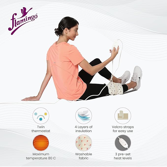 Flamingo Orthopaedic Electric Heating Pad Pain Relief Heating Belt