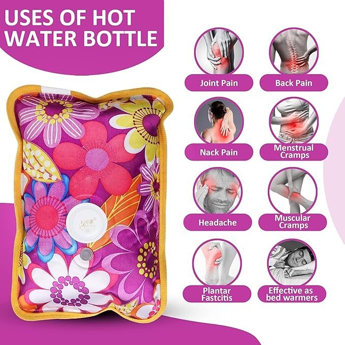 JINI COLLECTION Heating Bag Hot Water Bag Electric Heating Pad for Back Pain