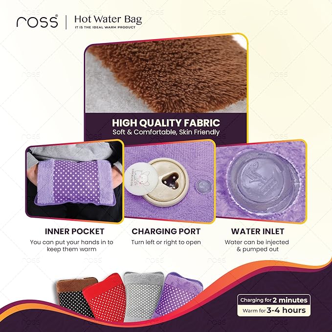 Ross Heating Bag, Hot Water Bags for Pain Relief