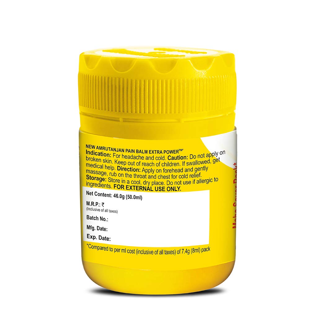Amrutanjan Pain Balm Extra Power