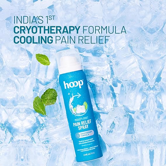 Hoop Mighty Mint Pain Relief Spray