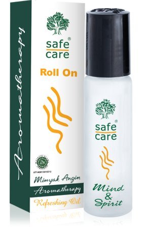 Safecare Roll On Minyak Angin Aromatherapy Refreshing Medicated Oil