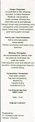 Safecare Roll On Minyak Angin Aromatherapy Refreshing Medicated Oil