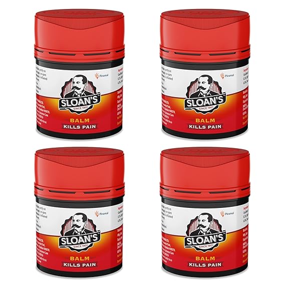 Sloans Balm Kills Severe Pain Power (Pack of 4)