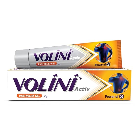 Volini Activ Pain Relief Gel (Pack of 3)