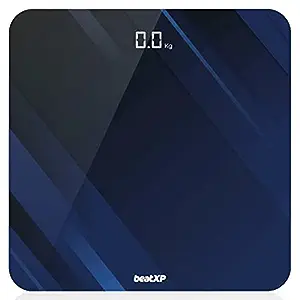 beatXP Optifit Glaze Digital Weighing Scale with Backlit LED Panel