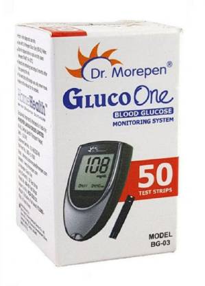 Dr Morepen BG-03 Blood Glucose Test Strips