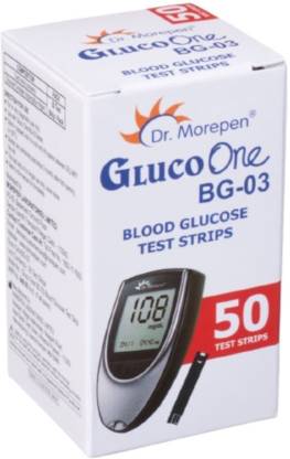 Dr Morepen BG-03 Blood Glucose Test Strips