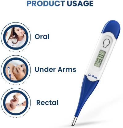 Dr Trust Waterproof Flexible Tip Digital Thermometer