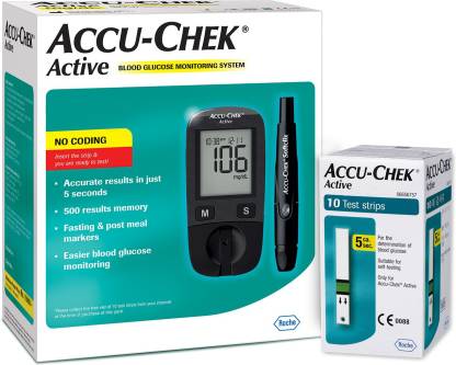 Accu-Chek Active Blood Glucose Glucometer Kit