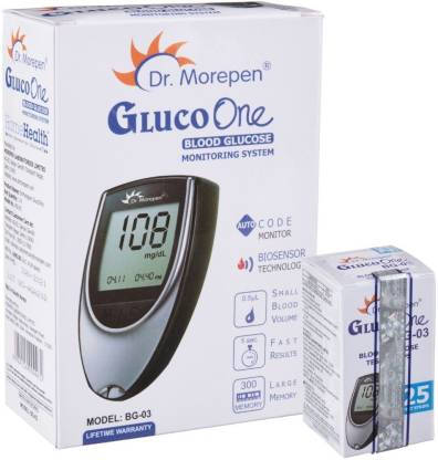DRMorepen BG-03 Gluco One Blood Glucose Monitor