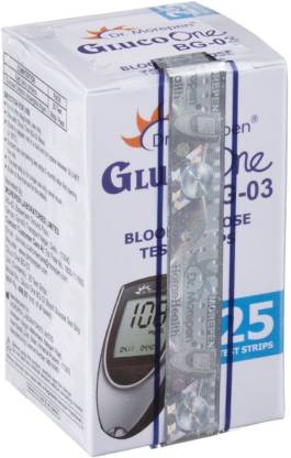 Dr Morepen BG-03 Blood Glucose Test Strips, Pack of 25