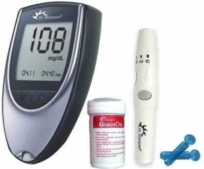 Dr Morepen BG-03 Gluco One Glucometer Combo, 50 Strips
