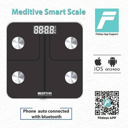 Meditive  Digital BMI Weight Scale