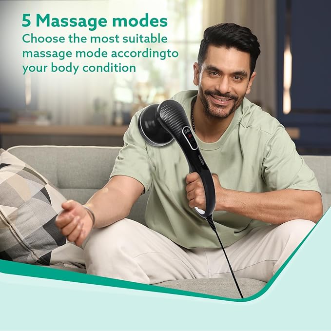 AGARO Relaxo Electric Handheld Full Body Massager