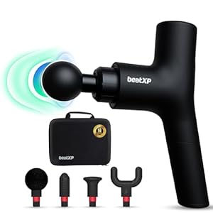 beatXP Bolt Prime Deep Tissue Massage Gun with Case