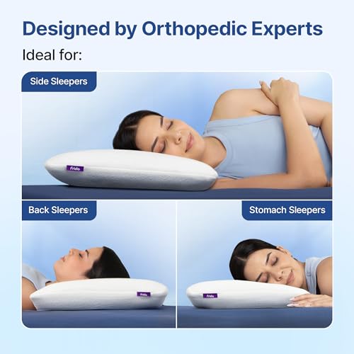Frido Ultimate Deep Sleep Pillow- 4 inch