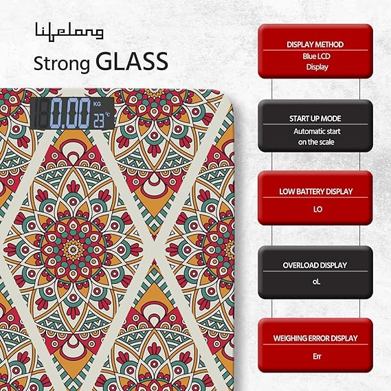Lifelong Bloom LLWS54 Body Weighing Scale