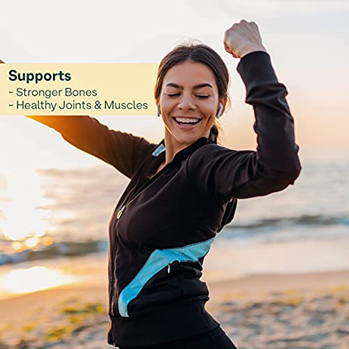 OZiva Bettr.CalD3 Plant Based Calcium | Vitamin D3 and K2 | Stronger Bones and Joints