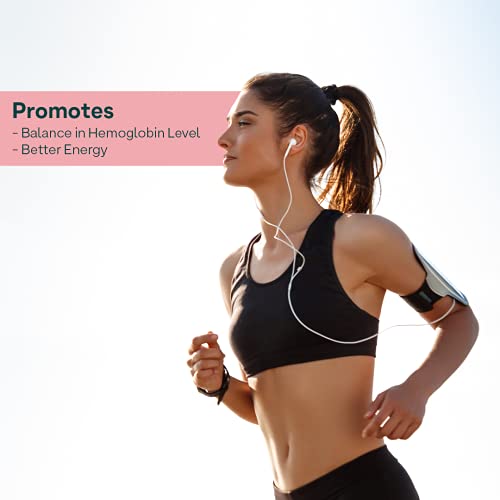 OZiva Bettr.Iron Plant Based Iron | Vitamin C | Improved Hemoglobin | Energy and Immunity