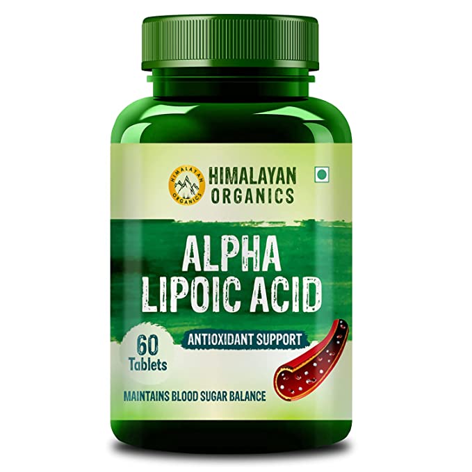Himalayan Organics Alpha Lipoic Acid 300mg | Healthy Blood Sugar | Antioxidant | Liver Support