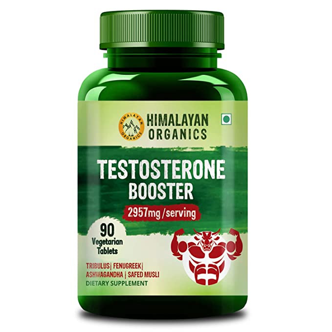 Himalayan Organics Testosterone Booster | Ashwagandha | Muscle Energy and Performance