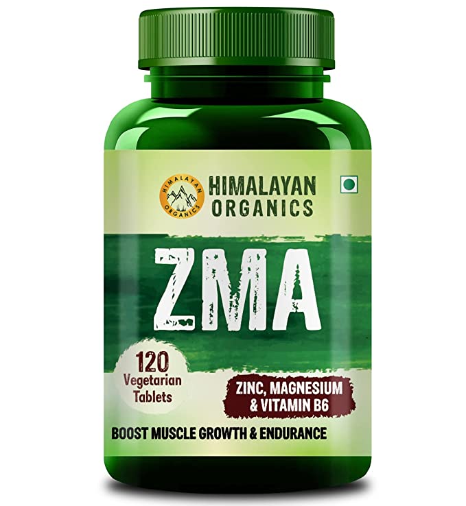 Himalayan Organics ZMA | Zinc Magnesium Aspartate | Nighttime Recovery | Sports Performance