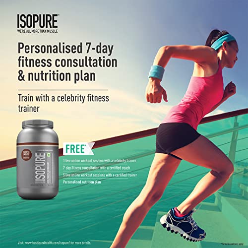 Isopure Whey Protein Isolate | 25g Protein | Vitamins | Muscle Support and Recovery