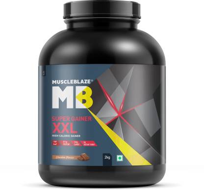MuscleBlaze Super Gainer XXL | Mass and Muscle Gain | Chocolate