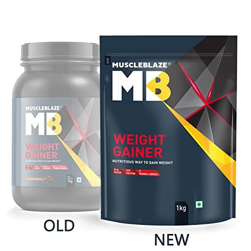 MuscleBlaze Weight Gainer | Added DigeZyme | Muscle Mass | Chocolate