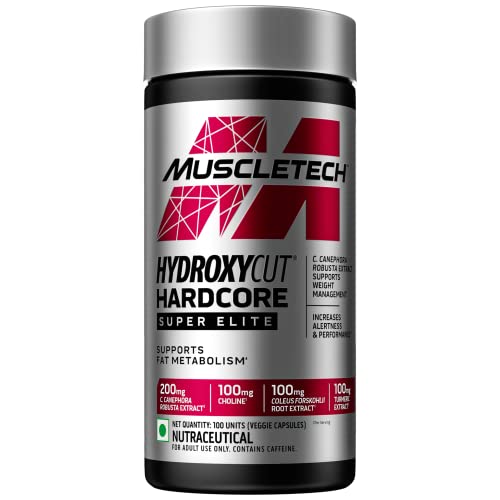 MuscleTech Hydroxycut Hardcore Super Elite | Metabolism Booster | Weight Management