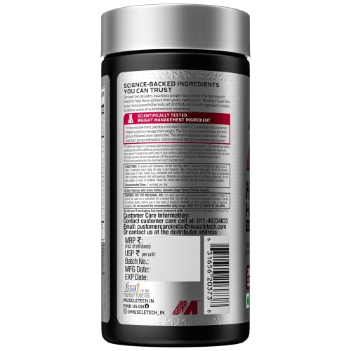 MuscleTech Hydroxycut Hardcore Super Elite | Metabolism Booster | Weight Management