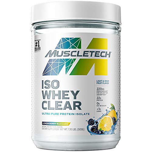 MuscleTech Iso Whey Clear | Clear Whey Protein Isolate | Lean Muscle
