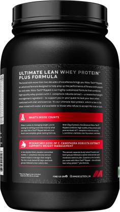 MuscleTech NitroTech Ripped | Low-Fat Lean Whey Protein | Muscle and Fat Loss | Chocolate Fudge Brownie