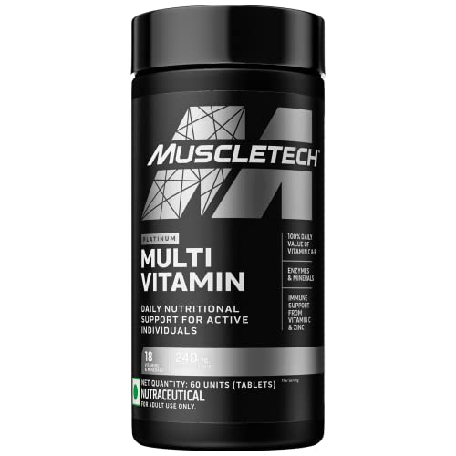 MuscleTech Platinum Multivitamin | Vitamins and Minerals | Daily Wellness