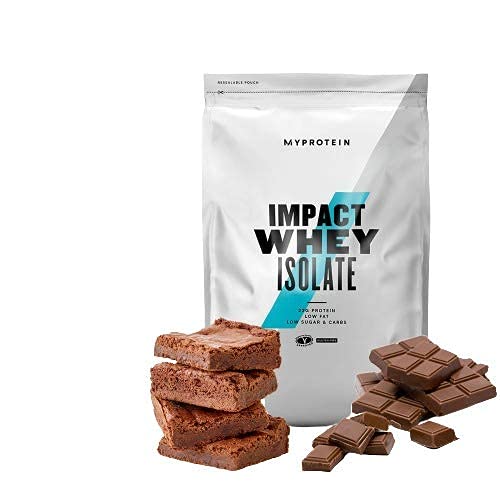 MyProtein Impact Whey Isolate | 23g Protein | Low Fat | Muscle Recovery | Chocolate Brownie