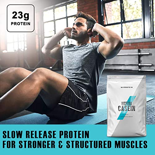 MyProtein Micellar Casein | Slow-Release Protein | Overnight Recovery | Unflavoured