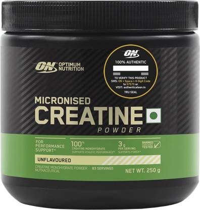 ON Micronized Creatine Monohydrate | 3g per Serving | Athletic Performance and Power | Unflavoured