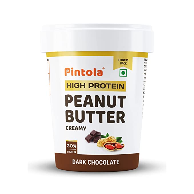 Pintola High Protein Peanut Butter | Dark Chocolate | Creamy