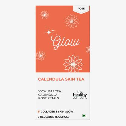 The Healthy Company Lean Green Tea | Spirulina | Peach | Fat Loss and Detox | 8-Pack