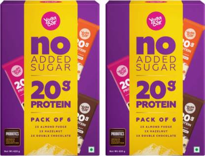 YogaBar 20g Protein Bar | No Added Sugar | Variety Pack