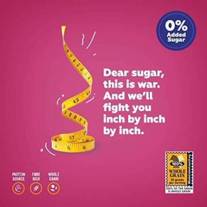 YogaBar No Added Sugar Muesli | High Fibre | Crunchy Wholegrain