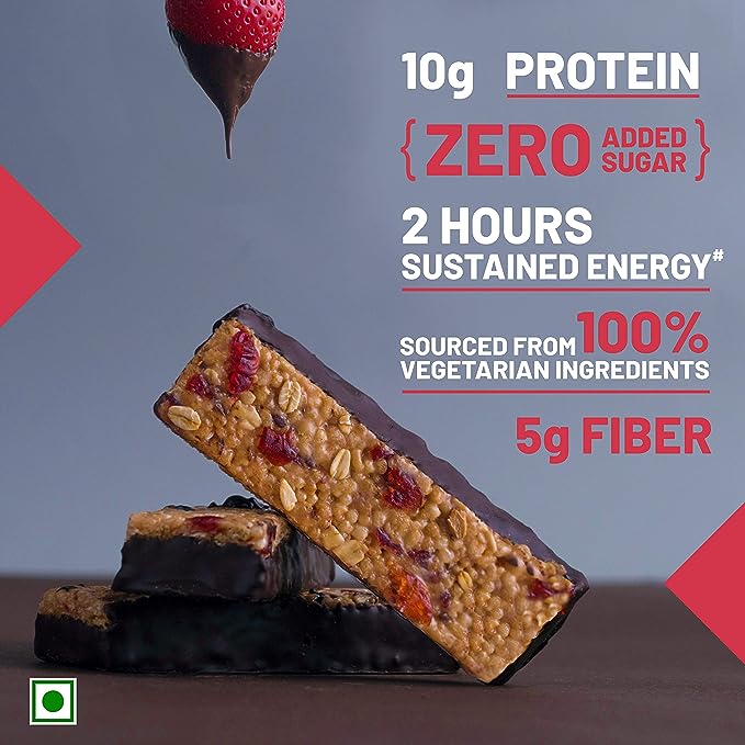 RiteBite Max Protein Daily Bar | 10g Protein | Sugar-Free | Choco Berry