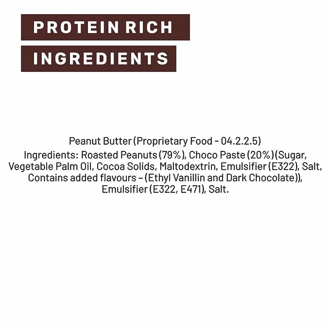 RiteBite Max Protein Peanut Butter Spread | Choco | High Protein | All Natural | Creamy