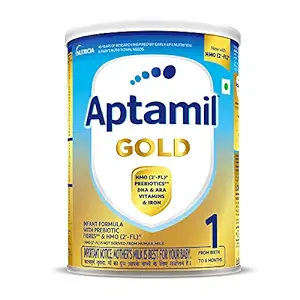 Aptamil Gold Infant Formula Milk Powder for Babies - Stage 1 - Upto 6 months