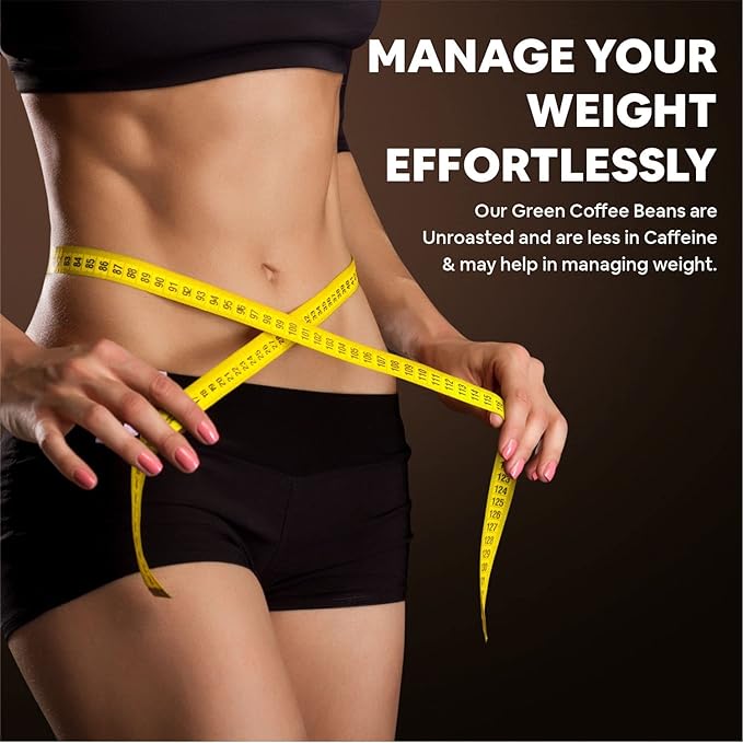 Carbamide Forte Green Coffee Beans | High CGA | High Caffeine | Unroasted Arabica | Metabolism Boost