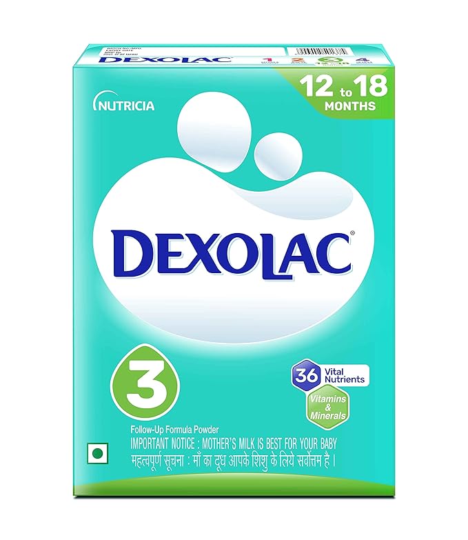 Dexolac Follow Up Infant Formula Milk Powder for Babies - Stage 3 - 12 to 18 months