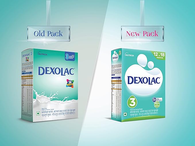 Dexolac Follow Up Infant Formula Milk Powder for Babies - Stage 3 - 12 to 18 months