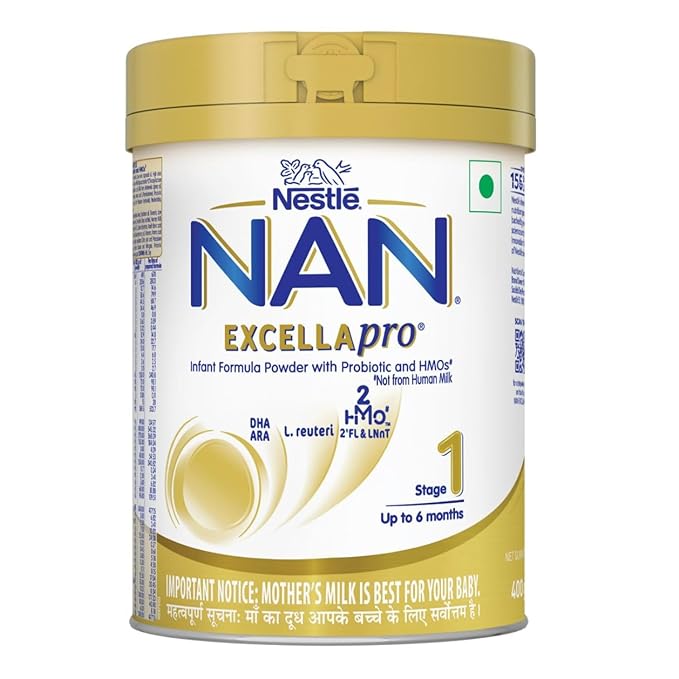 EXCELLAPRO Nestle Nan Excella Pro 1 Infant Formula Powder - Upto 6 Months - Stage 1