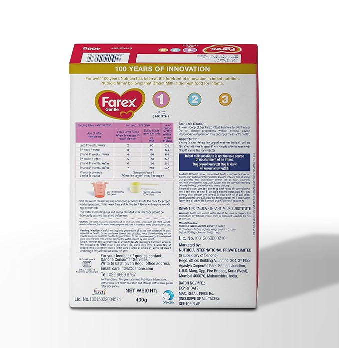 Farex 1 Infant Formula Refill - Powder
